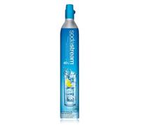 SodaStream - Cilindro Adicional de Gas con Sistema de Rosca, Modelos Jet y Spirit, Exclusivo para Máquinas Gasificadoras de Agua SodaStream, Color Azul - 60 L