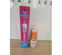 Sodastream Cilindro BOMBONA De Gas Adicional + CONCENTRADO NARANJA