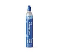 SodaStream Cilindro de gas de repuesto de 60 litros para máquina de agua con gas, cilindro de CO2 para hacer agua carbonatada con gas en casa, rosca, gas azul