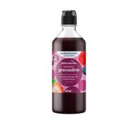 SodaStream Concentrado de granadina sin azúcar para máquina de agua con gas y refrescos. Prepara hasta 9 litros de granadina en segundos, 440 ml