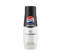 SodaStream - Concentrado de Refresco Sabor Pepsi Zero, Sin Azúcar, Prepara hasta 9L de Bebida, Apto para Todas las Máquinas Gasificadoras de Agua SodaStream - 440 ml