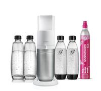 Sodastream Duo - Máquina para hacer agua con gas, bebidas favoritas, blanco