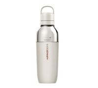 SodaStream Fizz & Go - Botella de agua con gas Easy Mix, 710 ml, reutilizable, compatible con máquinas de agua con gas SodaStream, botella de agua con gas - Arena