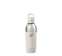 SodaStream Fizz & Go - Botella de agua con gas Easy Mix, 710 ml, reutilizable, compatible con máquinas de agua con gas SodaStream, botella de agua con gas - Arena