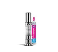 SodaStream® Esparcidor de agua de acero inoxidable de enso™, incluye 1 litro de botella de plástico sin BPA (apto para lavavajillas) + cilindro de CO2 Quick Conntect, color: plateado