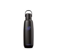 sodastream Fizz & Go - Botella térmica de acero inoxidable 0,9L negra | Portátil, doble pared aislante mantiene bebidas frías/calientes 12h, apta lavavajillas, compatible con Duo, Terra, Art, Enso