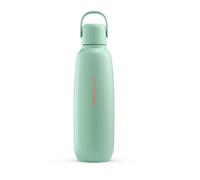 SodaStream - fizz&go Stainless Steel, Botella de Acero Inoxidable para Gasificar Agua, Mantiene Frío y Calor Durante 12h, Compatible con Máquinas Gasificadoras SodaStream, Sin BPA, Color Mint - 900 ml