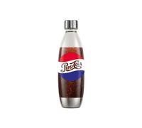 Sodastream Fuse Pepsi Edición Metal 1l Botella Carbonatadora Antisalpicaduras Apt. Lavavajillas Sin Bpa - Incl. Tapa Con Junta, Para E-terra