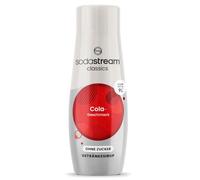 SodaStream Jarabe de cola sin azúcar, 1 botella de 9 litros de bebida preparada, preparado en segundos y siempre fresco, 440 ml