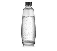 Sodastream - Jarra de Vidrio para Máquina de Agua con Gas Duo, Transparente, Apto para Lavavajillas Botella de Vidrio, 1 L