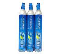 Sodastream - Juego de 3 cilindros de carga de gas co2 60l para máquina de gasificar 3 x cilindro de gas