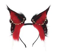 sodeber Aro eléctrico con forma de oreja con colgante para joyas, para cosplay, fiesta, para adolescentes y adultos