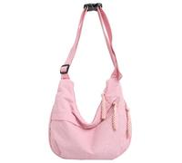 sodeber Bolso bandolera para mujer, diseño de albóndigas de gran capacidad, ideal para otoño e invierno, Rosa Pk, Medium