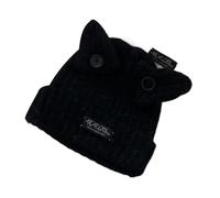 sodeber Bonito sombrero de orejas para niñas, sombreros de amigas, suaves, de ganchillo, cachorro, perro divertido