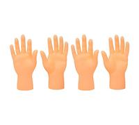 sodeber Broma de Marionetas de Mano Manos Accesorios de Broma prácticos Relleno de Bolsa Niños Muestran Roles para Jugar Juguetes para los Dedos Accesorios de Juego de Roles 4 / 10P