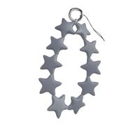 sodeber Colorido colgante de estrella de silicona, divertido llavero de estrella de silicona para colgar en habitaciones infantiles y áreas de estudio, llavero moderno