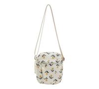 sodeber Elegante bolso cruzado de pana inspirado en Corea para mujer, bolso de hombro con una fresa única, Flor B, Medium