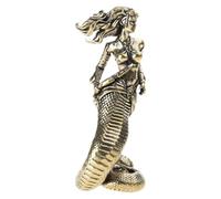 sodeber Estatua de gorgona de bajo medusas figura de dios griego, esculturas para decoración del hogar