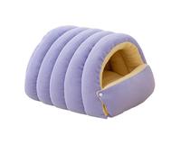 sodeber Funda extraíble Casa para Mascotas de Felpa Acogedora Cama escondida para Perros y Gatos Fondo Antideslizante Lavable a máquina Diseño portátil Cama para Gatos Lavable