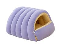 sodeber Funda extraíble Casa para Mascotas de Felpa Acogedora Cama escondida para Perros y Gatos Fondo Antideslizante Lavable a máquina Diseño portátil Cama para Gatos Lavable