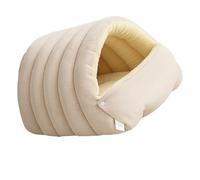 sodeber Funda extraíble Casa para Mascotas de Felpa Acogedora Cama escondida para Perros y Gatos Fondo Antideslizante Lavable a máquina Diseño portátil Cama para Gatos Lavable