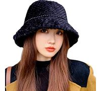 sodeber Gorro de pescador de felpa con perlas cálidas, resistente al viento, para invierno, Año Nuevo, Acción de Gracias, Halloween, F