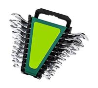 sodeber Juego de llaves con acabado de gafas, diseño de cuerpo engrosado, accesorios de reparación resistentes a la corrosión para mecánica, juego de llaves combinadas