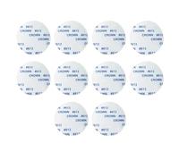 sodeber Paquete de 10 buenas calcomanías extraíbles para reparación de relojes, cinta adhesiva de doble cara para relojes inteligentes y relojes de buceo