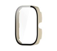 sodeber Protector de pantalla de vidrio templado todo en uno, cubierta de marco de cobertura, carcasa antiarañazos, carcasa de reloj para reloj 4, funda protectora de fácil instalación y extracción
