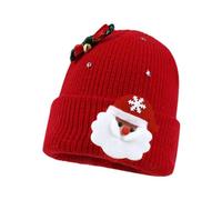 sodeber Sombrero de Navidad de Papá Noel Slouchy Festive Warm Accessories High School Adolescentes