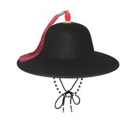 sodeber Sombrero de recreación histórica, celebración cultural, cómodo de llevar para entusiastas y