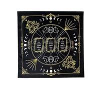 sodeber Tarjeta de Lectura, Mantel de astrología, altares, Tela Cuadrada, Tarjetas de adivinación, Mantel, Cubierta de brujería, altares duraderos, Tarjeta de Tarot