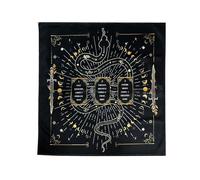 sodeber Tarjeta de Lectura, Mantel de astrología, altares, Tela Cuadrada, Tarjetas de adivinación, Mantel, Cubierta de brujería, altares duraderos, Tarjeta de Tarot