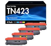 SODFACE TN423 TN-423 - Cartucho de tóner Compatible con Brother TN-423 TN423 para HL-L8260CDW HL-L8360CDW MFC-L8690CDW MFC-L8900CDW DCP-L8410CDW DCP-L8410CDN (Negro, Cian, Amarillo, Magenta, 4