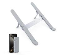 SODI Soporte para Portátil, Soporte Plegable de Aluminio, 6 Niveles Ajustables, Portátil, Resistente, Compatible con MacBook Pro, Air, HP, Sony, DELL y Otros Portátiles de 10-16"
