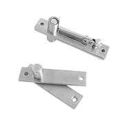 SODIAL Bisagra de Puerta Pivotante de Acero Inoxidable Bisagra de Pivote Resistente para Puertas de Madera Eje de 360 ??Grados Sistema de Bisagra Murphy de Acero Inoxidable