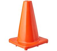 Sodico 60099 Cono De Señalizacion Bandas Fluorescentes Rojas Y Blancas 30 Cm