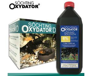 Söchting-set: Oxidador D para Acuarios Hasta 100 L + 1L Oxidador Solución 6%