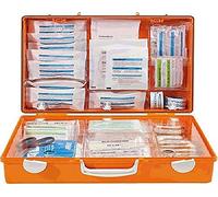 Söhngen 3001155 MT-CD - Maleta de primeros auxilios industrial (con relleno según DIN 13169, con soporte de pared, maletín de plástico ABS) 301155