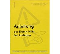 SÖHNGEN 8001004 Instrucciones para primeros auxilios