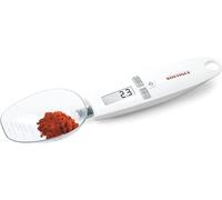 Soehnle Balanza Cuchara Cooking Star, Precisión 0,1 g, 500 g | Pantalla LCD con función bloqueo y tara, cuchara extraíble apta para lavavajillas, ideal para especias, hierbas y té