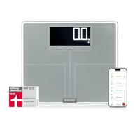 Soehnle Báscula de Análisis Corporal Shape Sense Connect 200, BIA | Conexión Bluetooth a MyScale App, modo atleta, 200 kg/100 g, IMC, mide grasa corporal, agua y músculo, 8 usuarios, LCD grande