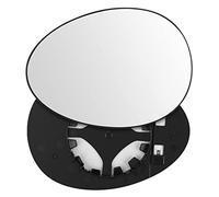 Soekodu Cristal de Espejo Compatible con Mini Cooper 2007-2011, con Mini Countryman R60 2010-2015, Cristal de Espejo Exterior Hiperbólico Asférico Retrovisor Térmico con Placa Trasera