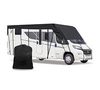 Soekodu Lona de Protección de Techo de Caravana, Impermeable 210D Cubierta de Caravana, 8,5 X 3 Metros/28 X 10 Pies Funda Caravana (8.5 x 3 m/334 x 118 Pulgada)