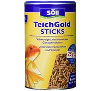 Söll Alimento principal en barritas TEICH-GOLD 83699, 125 g, alimento para todo el año para alimentar a los peces de estanque en estanques de peces, estanques de jardín, para una alimentación saludable, fuertes defensas, larga flotabilidad