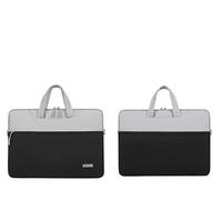 SOENS Bolso cruzado con funda for ordenador portátil, adecuado for Apple Macbook Air Pro 13, 14, 15, 16 pulgadas, bolso de hombro(Black,15.6 inch)