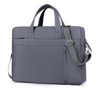 SOENS Bolso cruzado con funda for ordenador portátil, adecuado for Apple Macbook Air Pro 13, 14, 15 y 16 pulgadas, bolso de hombro, maletines(Dark Gray,13-14 Inch)