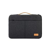 SOENS Bolso delgado for transporte de portátil, funda adecuada for MacBook Air Pro 13 14 15 16, estuche de almacenamiento portátil de gran capacidad(13.3-14.2 inch)