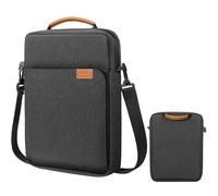 SOENS Bolso portátil de mano adecuado for tableta Samsung Galaxy Tab S6 Lite de 10,4 pulgadas/S10 FE Plus de 13,1 pulgadas, bolso de hombro(Black,S10 FE Plus 13.1")