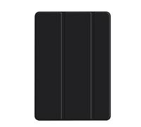 SOENS Funda de Cuero sintético con Tapa Triple for Tableta Huawei MatePad Pro de 12,2 Pulgadas MRO-W00/W10 2024, con Tapa Trasera de Silicona TPU Suave.(Black)